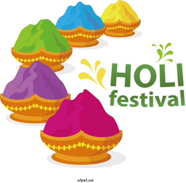 Free Holidays Television TV Logo For Holi Clipart Transparent Background