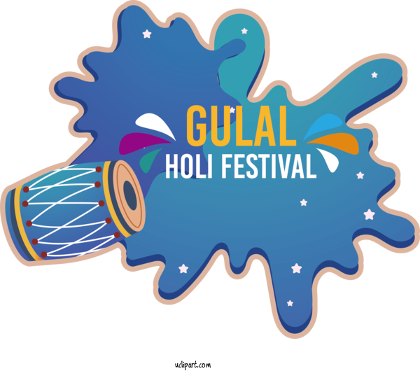 Free Holidays Festival HOLI 2019 Literary Festival For Holi Clipart Transparent Background