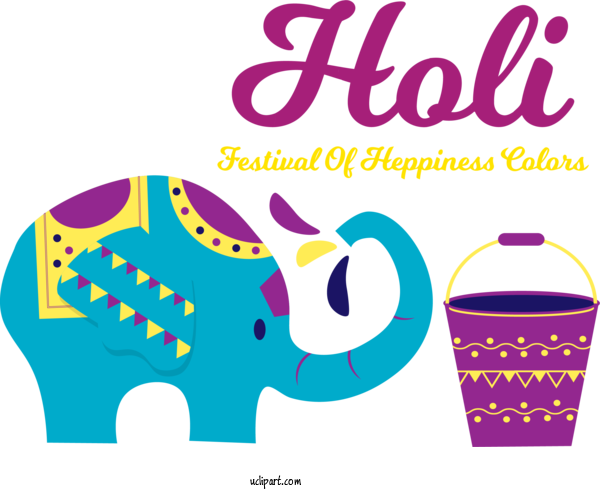 Free Holidays Holi Rangwali Holi Pongal For Holi Clipart Transparent Background