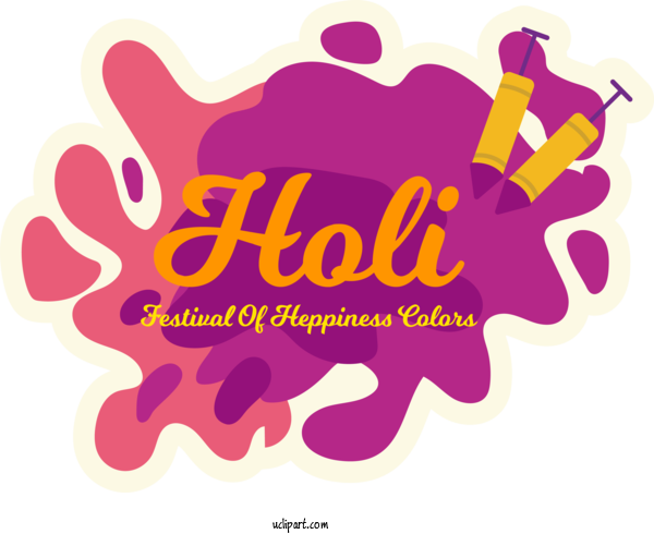 Free Holidays Festival Drawing Pongal For Holi Clipart Transparent Background