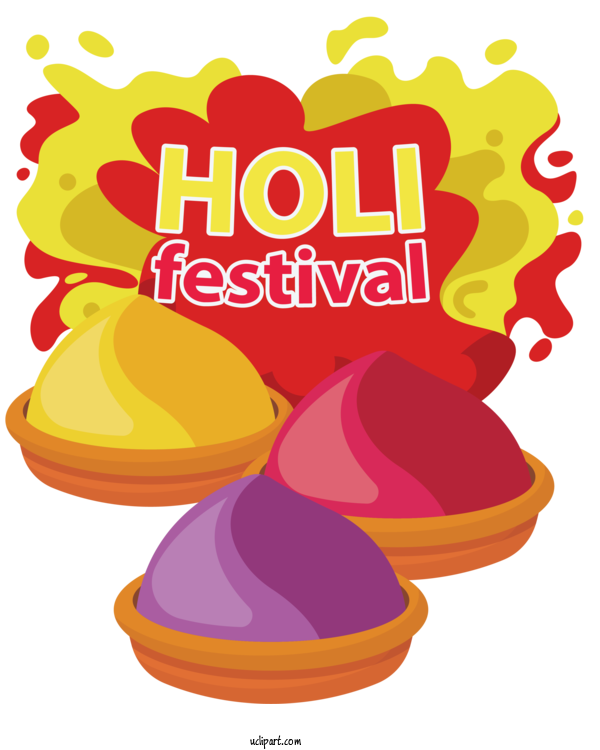 Free Holidays Holi Painting Festival For Holi Clipart Transparent Background