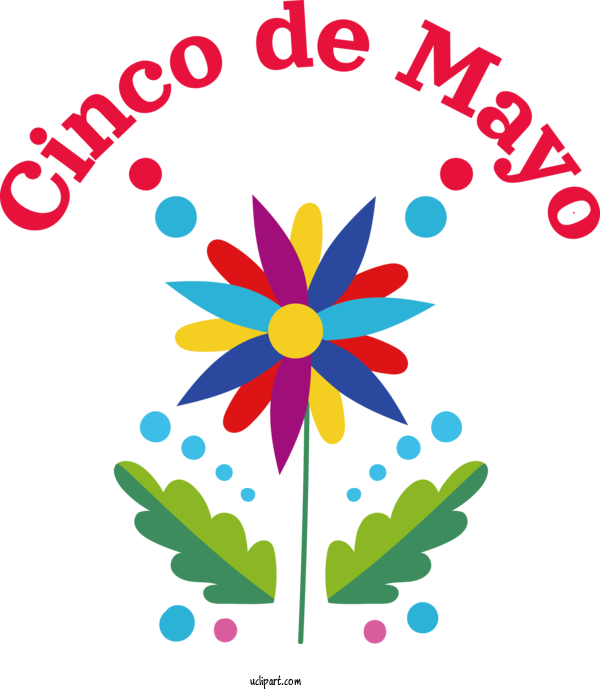 Free Holidays Flower Playing Card Design For Cinco De Mayo Clipart Transparent Background