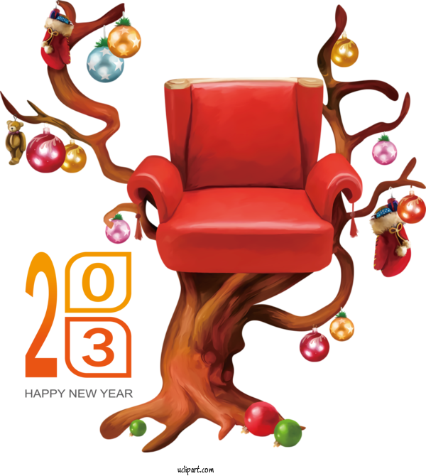 Free Holidays Christmas Table Christmas Graphics For New Year 2023 Clipart Transparent Background