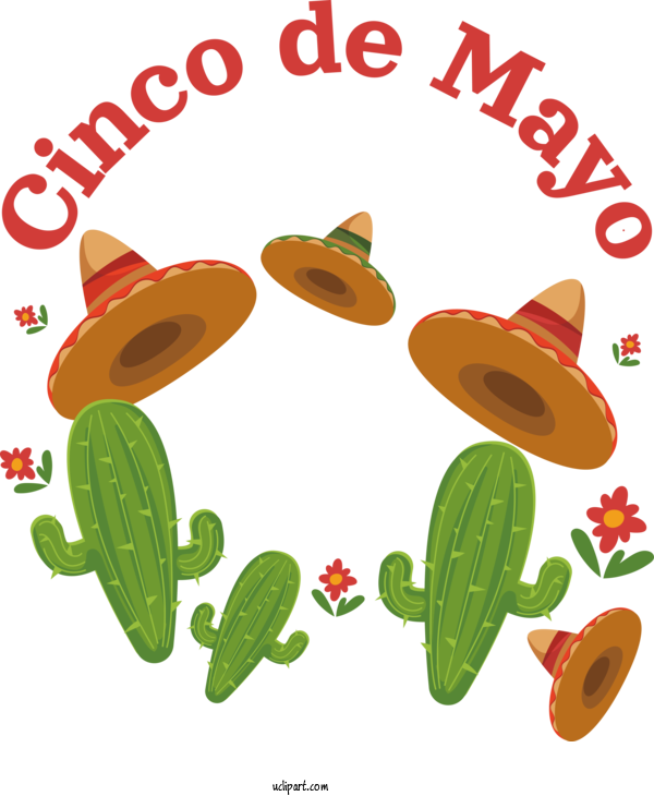 Free Holidays Drawing Cartoon Free For Cinco De Mayo Clipart Transparent Background