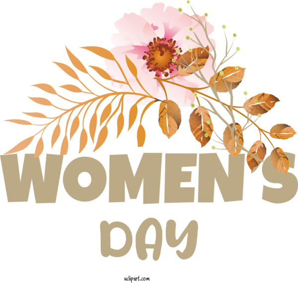 Free Holidays Floral Design Flower Cut Flowers For International Women's Day Clipart Transparent Background