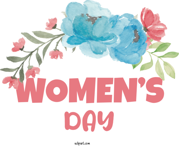 Free Holidays Design Drawing Painting For International Women's Day Clipart Transparent Background