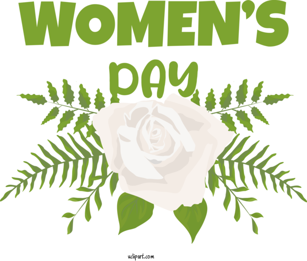Free Holidays Floral Design Flower Design For International Women's Day Clipart Transparent Background