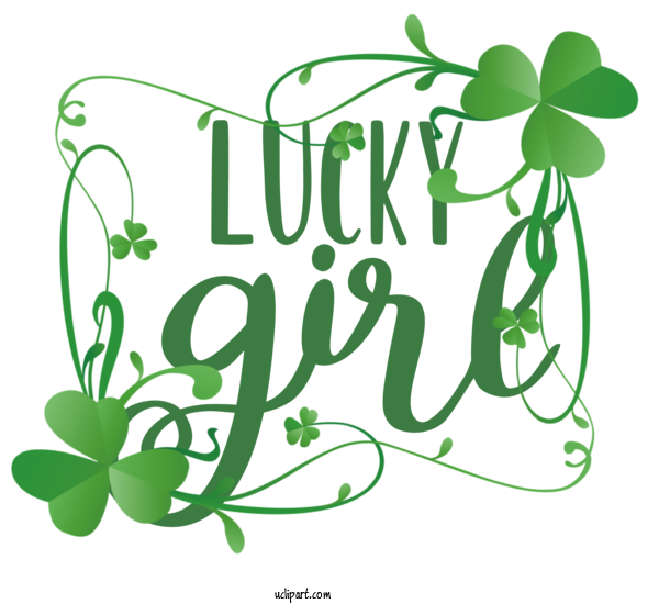 Free Holidays Clover St. Patrick's Day Icon For Saint Patricks Day Clipart Transparent Background