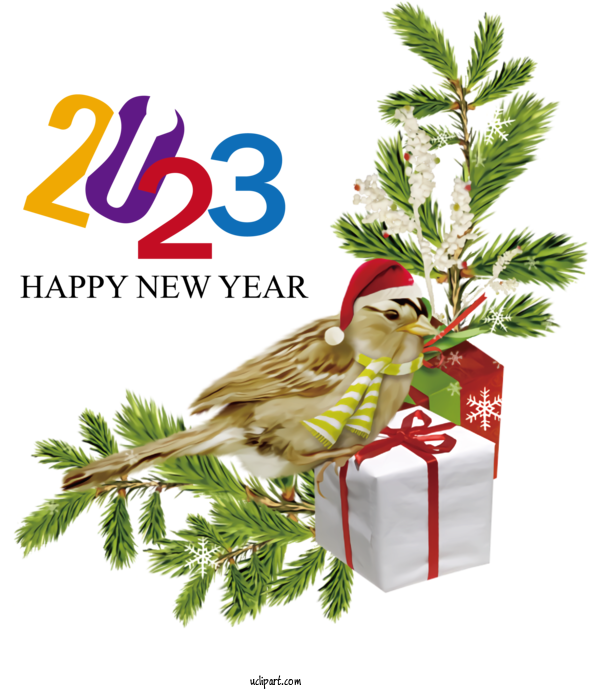 Free Holidays Christmas Graphics Christmas New Year For New Year 2023 Clipart Transparent Background
