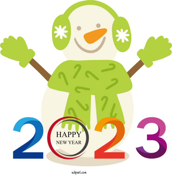 Free Holidays 2021 Calendar Drawing For New Year 2023 Clipart Transparent Background