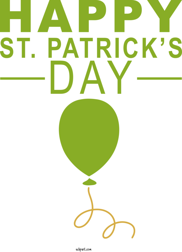 Free Holidays Logo Design Leaf For Saint Patricks Day Clipart Transparent Background
