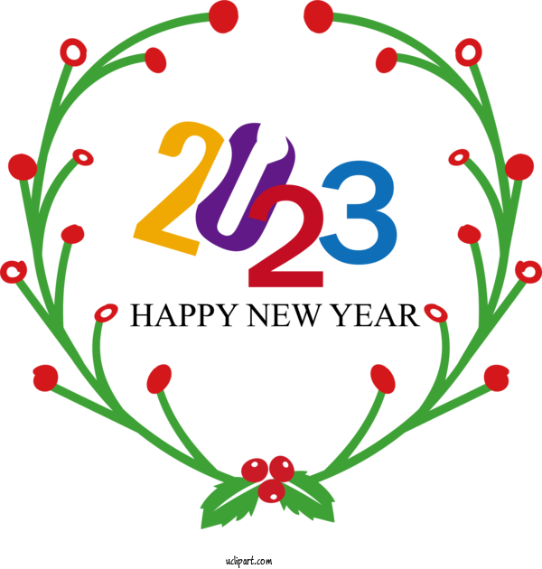 Free Holidays Christmas Graphics New Year Christmas For New Year 2023 Clipart Transparent Background