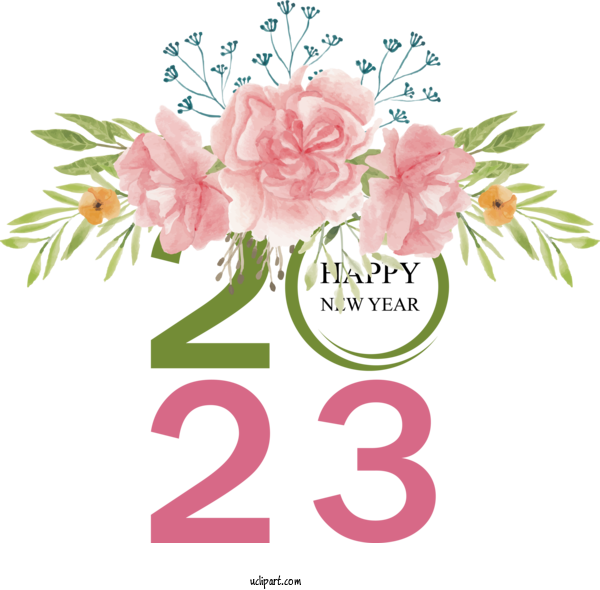 Free Holidays Rhode Island School Of Design (RISD) Floral Design Flower For New Year 2023 Clipart Transparent Background