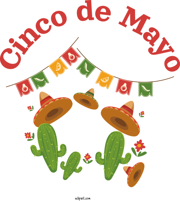Free Holidays Drawing Design Motion Graphics For Cinco De Mayo Clipart Transparent Background