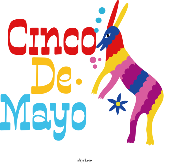 Free Holidays Dog Design Logo For Cinco De Mayo Clipart Transparent Background
