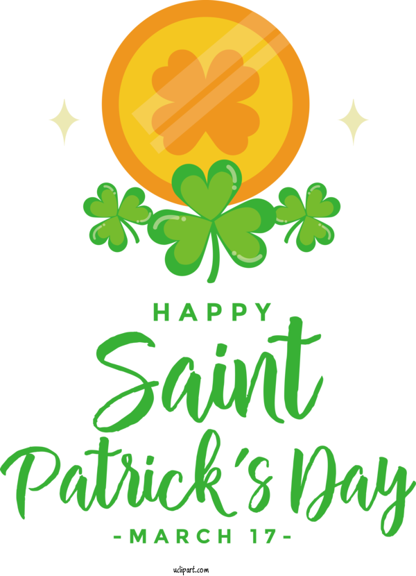 Free Holidays Logo Leaf Symbol For Saint Patricks Day Clipart Transparent Background