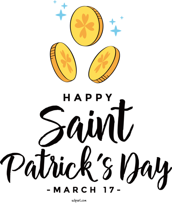 Free Holidays Logo Happiness Meter For Saint Patricks Day Clipart Transparent Background