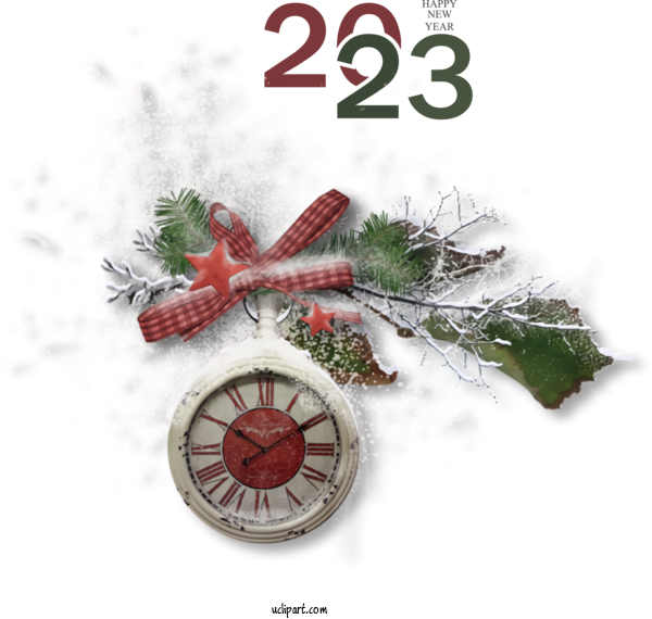 Free Holidays Christmas Graphics New Year Christmas For New Year 2023 Clipart Transparent Background