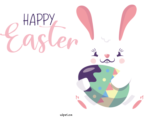 Free Holidays Easter Bunny Hares Lionhead Rabbit For Easter Clipart Transparent Background