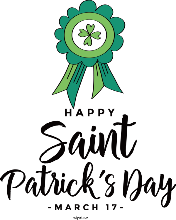 Free Holidays Cut Flowers Human Floral Design For Saint Patricks Day Clipart Transparent Background