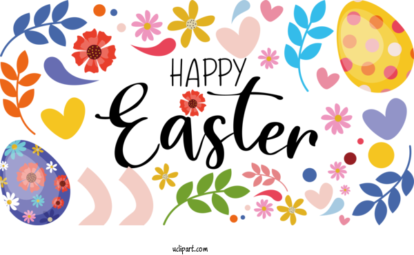 Free Holidays Floral Design Design Cut Flowers For Easter Clipart Transparent Background