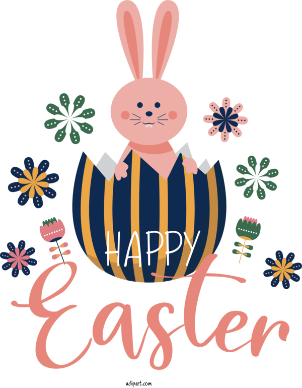 Free Holidays Drawing Cartoon Logo For Easter Clipart Transparent Background