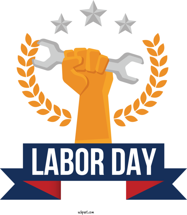 Free Holidays Logo  Racing For Labor Day Clipart Transparent Background