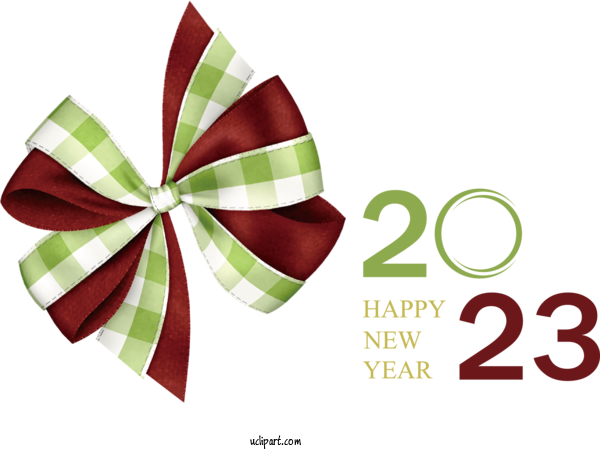 Free Holidays Ribbon Drawing Christian Clip Art For New Year 2023 Clipart Transparent Background