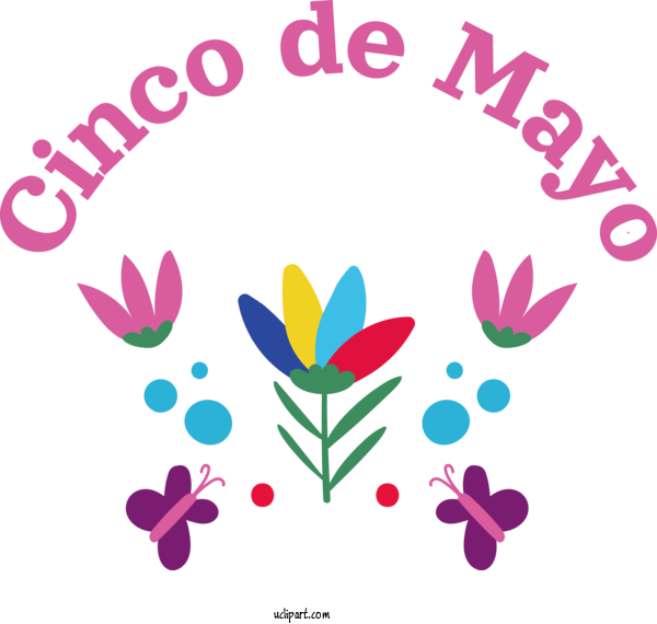 Free Holidays Logo Design Line Art For Cinco De Mayo Clipart Transparent Background