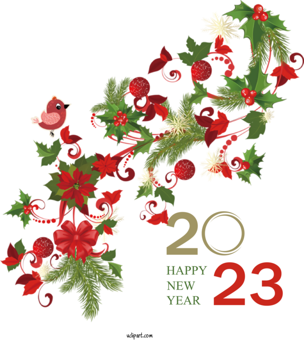 Free Holidays Christmas Transparent Christmas Christmas Tree For New Year 2023 Clipart Transparent Background