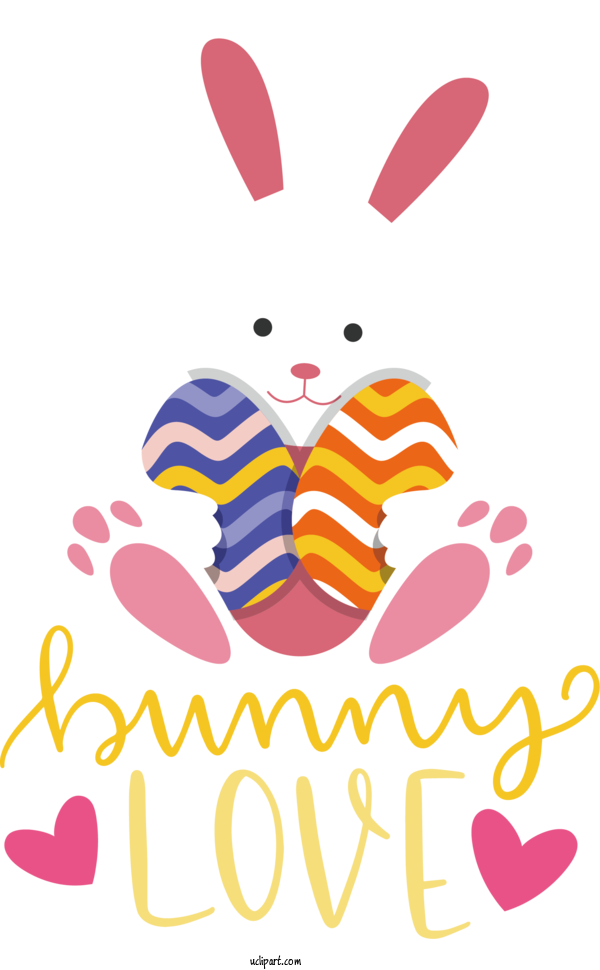 Free Holidays Easter Bunny Drawing Cartoon For Easter Clipart Transparent Background