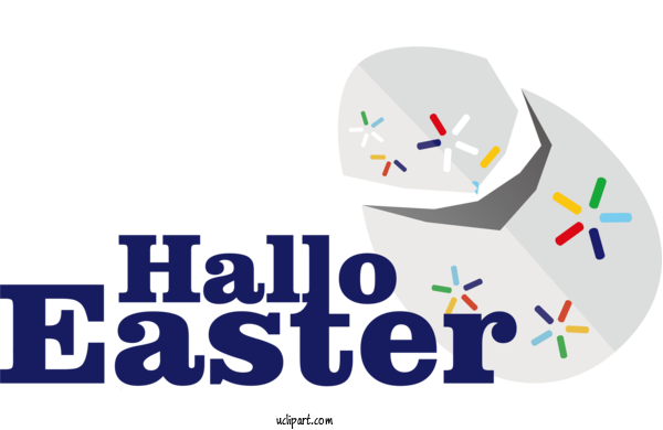 Free Holidays Design Logo Human For Easter Clipart Transparent Background