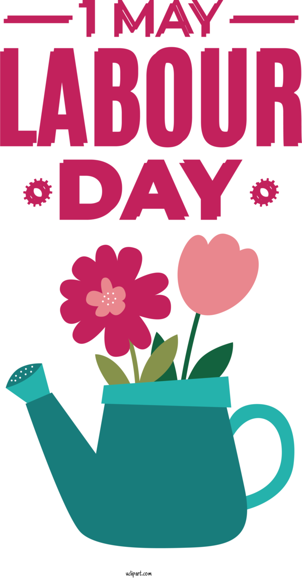 Free Holidays Floral Design Design Cut Flowers For Labor Day Clipart Transparent Background