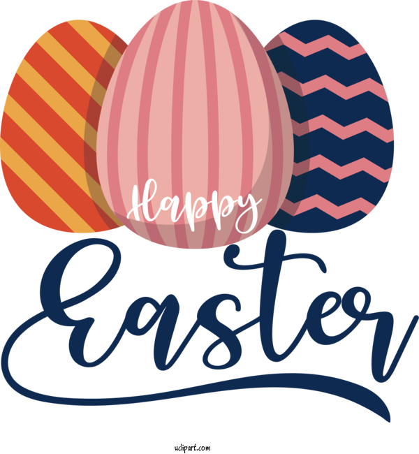 Free Holidays Design Balloon Logo For Easter Clipart Transparent Background