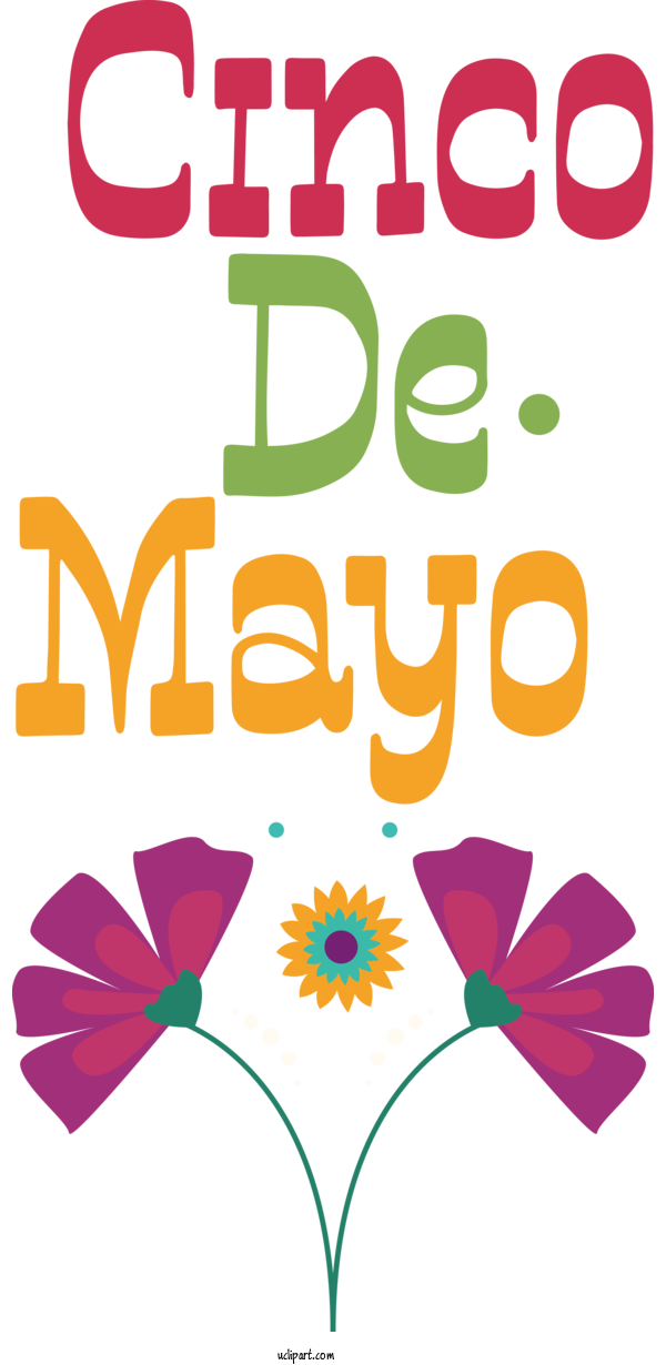 Free Holidays Cut Flowers Floral Design Leaf For Cinco De Mayo Clipart Transparent Background