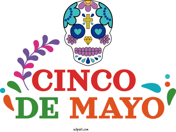 Free Holidays Human Logo Design For Cinco De Mayo Clipart Transparent Background