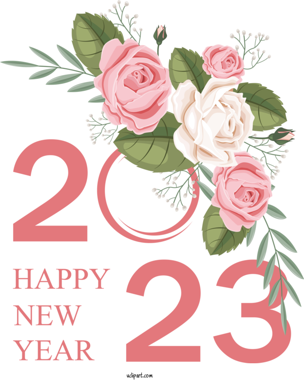 Free Holidays 2023 NEW YEAR Wedding Invitation New Year For New Year 2023 Clipart Transparent Background
