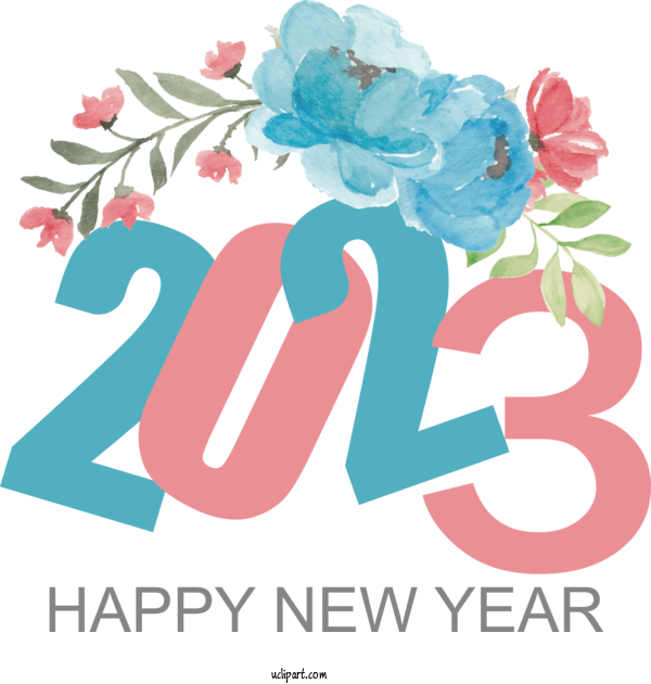 Free Holidays Renaissance Kuala Lumpur Hotel & Convention Centre Design Floral Design For New Year 2023 Clipart Transparent Background
