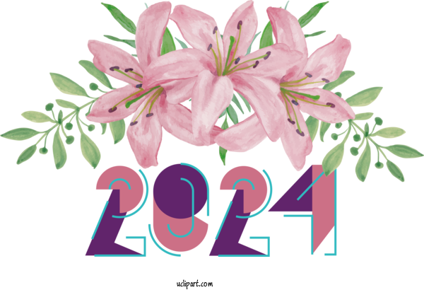 Free Holidays Calendar January Calendar! Gregorian Calendar For New Year 2024 Clipart Transparent Background
