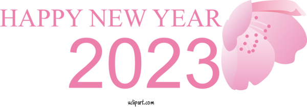 Free Holidays Madison Design Font For New Year 2023 Clipart Transparent Background