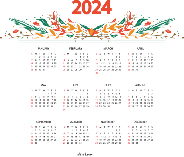 Free Yearly Calendar Aztec Sun Stone Calendar Julian Calendar For 2024 Yearly Calendar Clipart Transparent Background