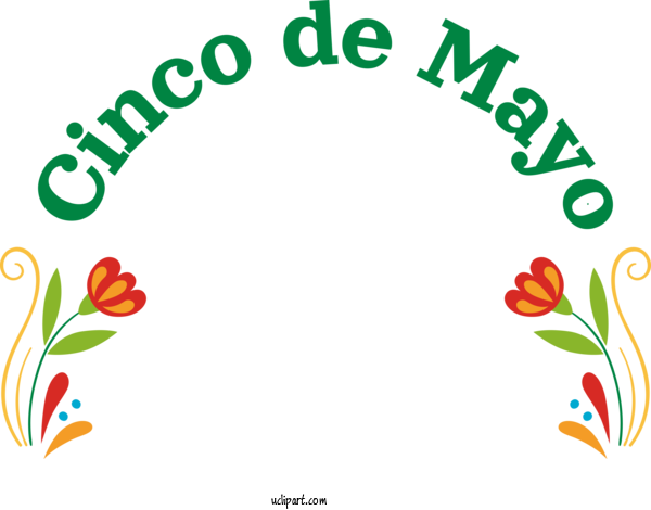 Free Holidays Leaf Floral Design Design For Cinco De Mayo Clipart Transparent Background