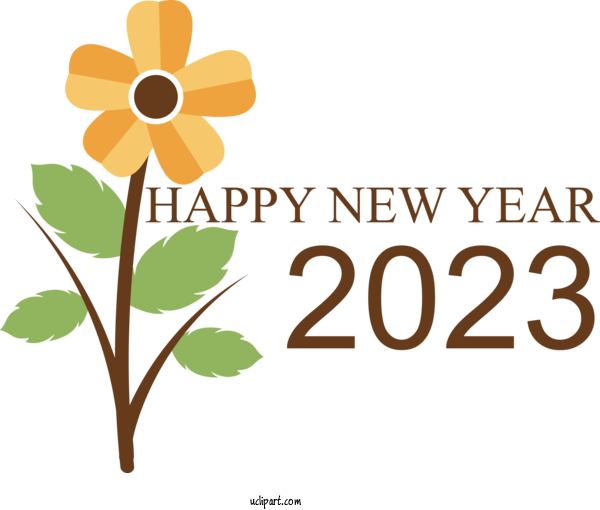 Free Holidays 2023 Calendar 2022 For New Year 2023 Clipart Transparent Background