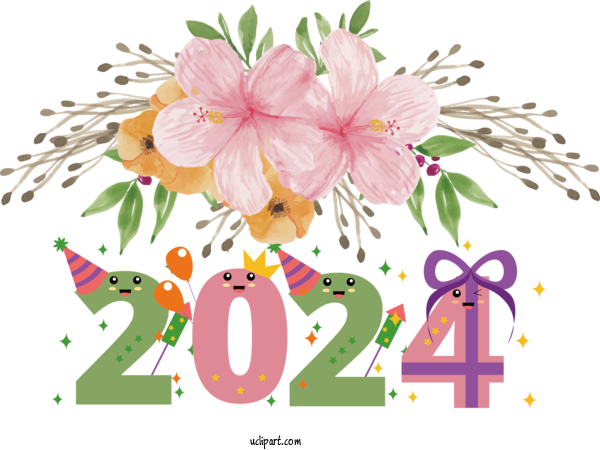 Free Holidays Calendar Gregorian Calendar Julian Calendar For New Year 2024 Clipart Transparent Background