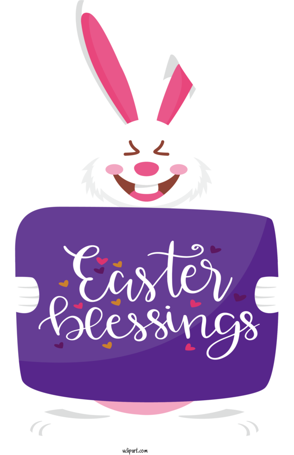 Free Holidays Logo Violet Line For Easter Clipart Transparent Background