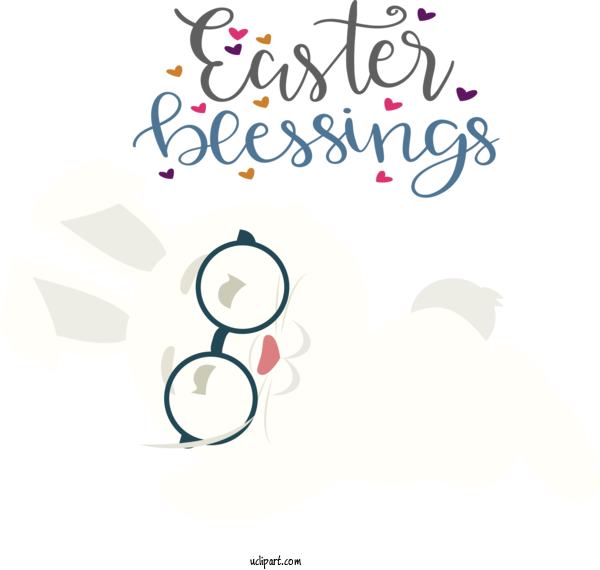 Free Holidays Design Logo Line For Easter Clipart Transparent Background