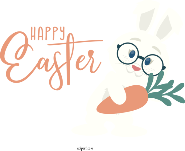 Free Holidays Cartoon Logo Eyewear For Easter Clipart Transparent Background