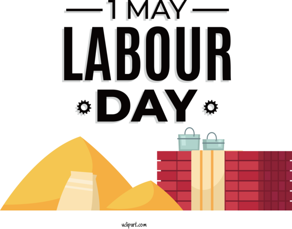Free Holidays Design Logo Diagram For Labor Day Clipart Transparent Background