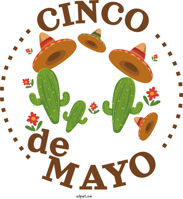 Free Holidays Flower Floral Design Rose For Cinco De Mayo Clipart Transparent Background