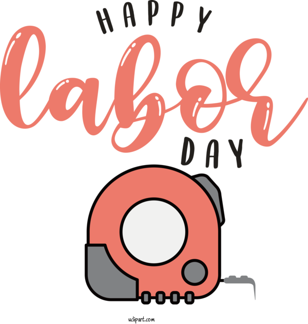 Free Holidays Cartoon Logo Line For Labor Day Clipart Transparent Background